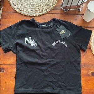 Darc Sport Black Graphic Crop Top